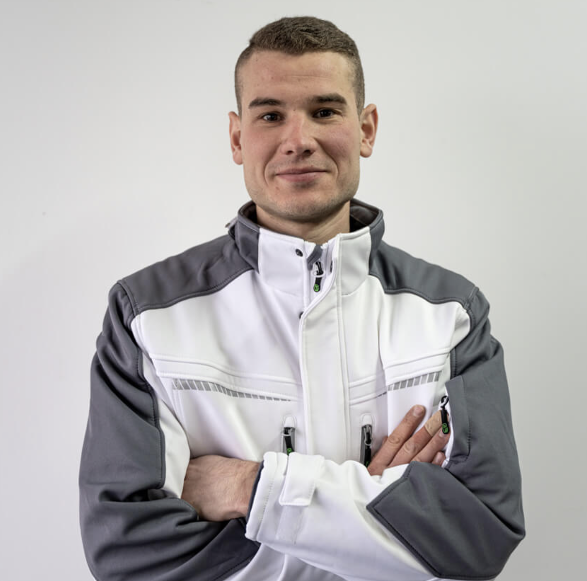 Jonas Hoffmann im Arbeitsoutfit
